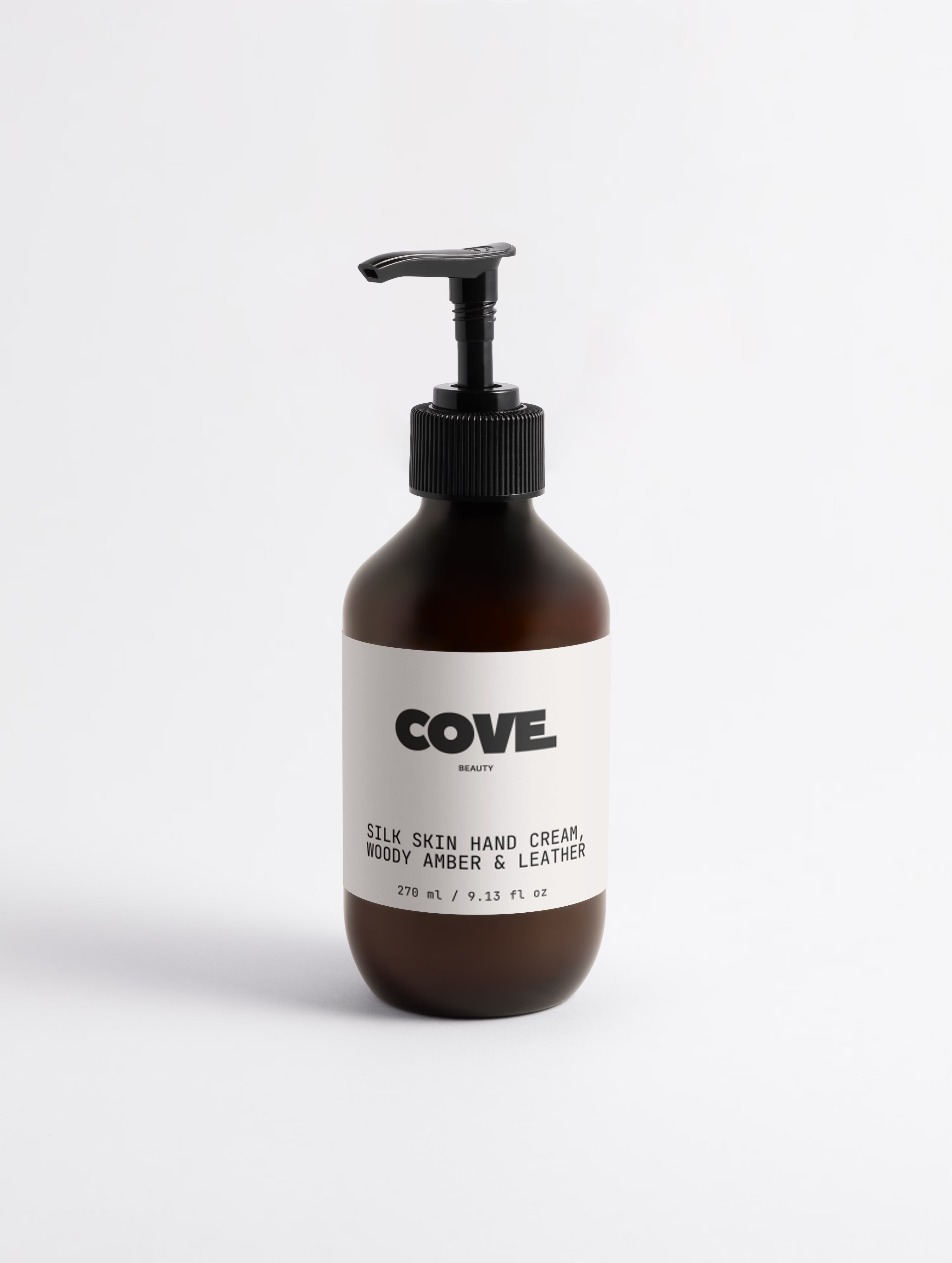 Crème Mains Soie, Ambre boisé & Cuir