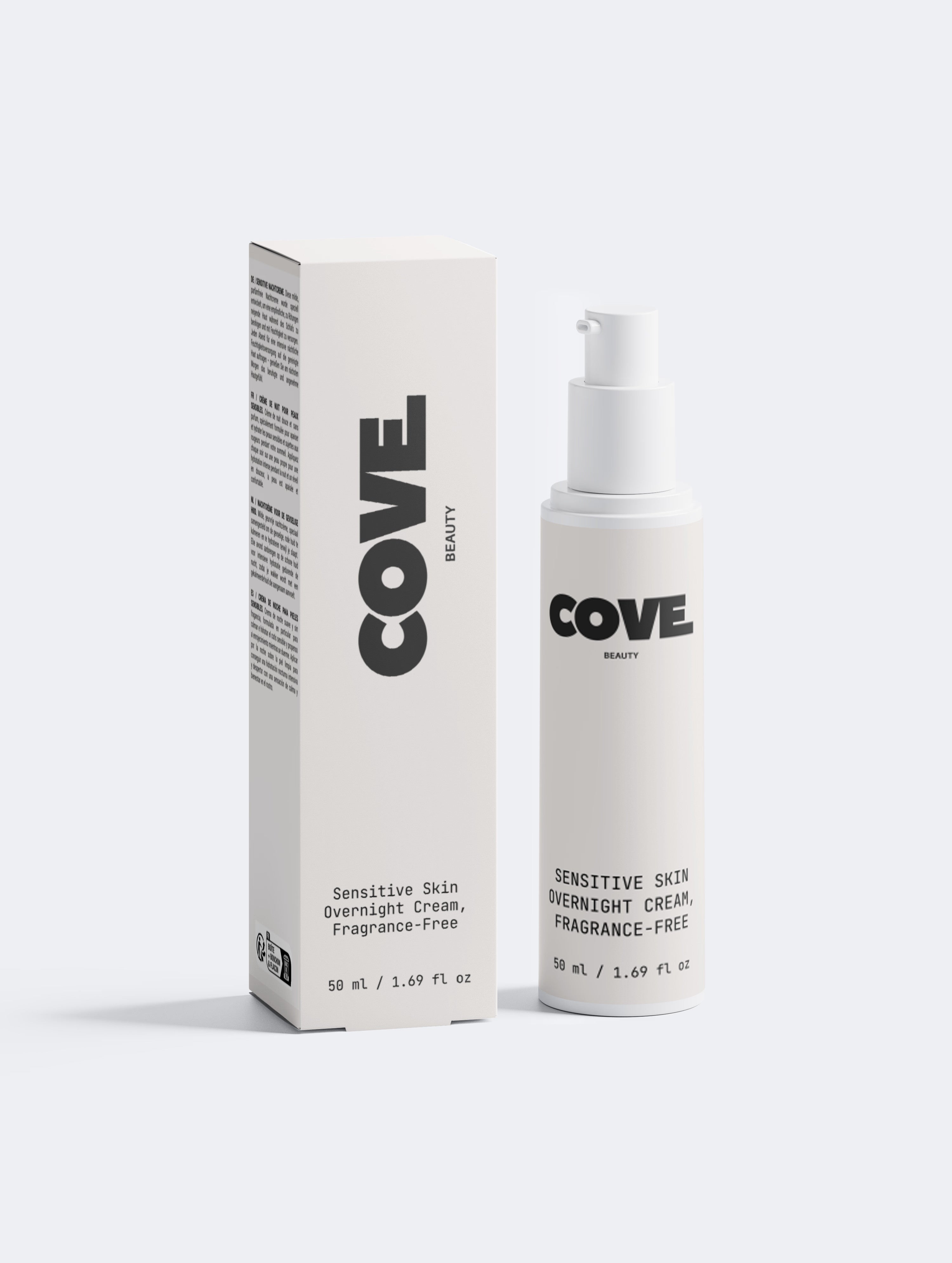 Crème de Nuit Peaux Sensibles, Sans Parfum